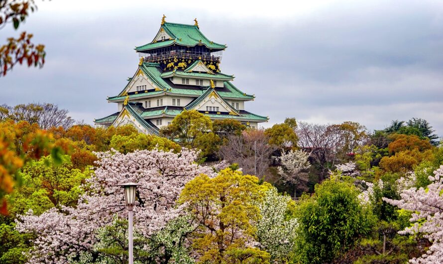 일본 오사카(Osaka)의 계절 별, 월 별 날씨와 여행하기 좋은 시기